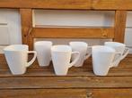 6x Witte mok Toronto, Ophalen of Verzenden, Zo goed als nieuw, Overige stijlen, Kop(pen) en/of Schotel(s)