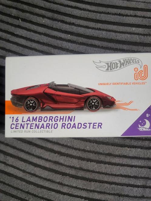 Hot Wheels iD Lamborghini Centenario Roadster - Nieuw!, Hobby en Vrije tijd, Modelauto's | Overige schalen, Nieuw, Auto, Ophalen of Verzenden
