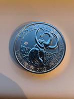 '2 oz zilveren ‘Ice Age Woolly Mammoth 2024, Ophalen of Verzenden, Zilver