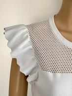J287 Nikkie maat 38=M top wit shirt, Kleding | Dames, Maat 38/40 (M), Wit, Ophalen of Verzenden, Zo goed als nieuw