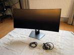 Curved Monitor Dell UltraSharp U3417W Silver, Black, Computers en Software, Monitoren, Ophalen, IPS, Curved, Zo goed als nieuw