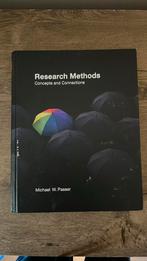 Research methods - concepts and connections (Michael Passer), Ophalen of Verzenden, Beta, Gelezen, WO
