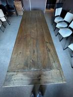 Kloostertafel, Huis en Inrichting, Tafels | Eettafels, Eikenhout, 200 cm of meer, Zo goed als nieuw, Vijf personen of meer
