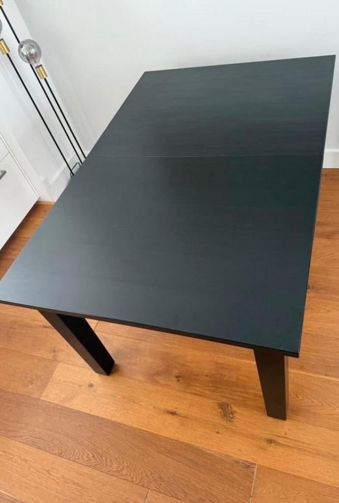 Gratis Ikea bjursta uitschuif eettafel, Huis en Inrichting, Tafels | Eettafels, Gebruikt, 50 tot 100 cm, 200 cm of meer, Rechthoekig