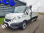 Iveco Daily pick up 38S18HA8 3.0 wb4100 Open laadbak 4.450 m, Auto's, Bestelauto's, Zwart, 4 cilinders, Iveco, 179 pk