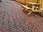 Mooie gebakken klinkers 21 m2 Waalformaat, Tuin en Terras, Ophalen, Klinkers, Zo goed als nieuw, 10 m² of meer