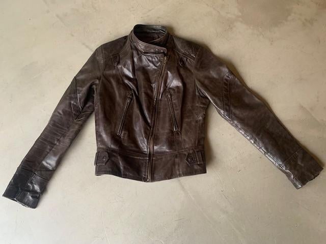 Leren jack Jo de Grey Paris, Kleding | Dames, Overige Dameskleding, Ophalen of Verzenden, Gedragen