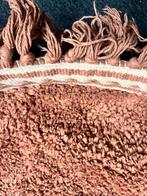 Rond Terracotta Karpet, Huis en Inrichting, Stoffering | Tapijten en Kleden, Ophalen, Gebruikt, 100 tot 150 cm, Bruin