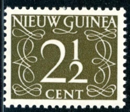 Nieuw Guinea 3-pf - Cijferuitgife, Postzegels en Munten, Postzegels | Nederlands-Indië en Nieuw-Guinea, Postfris, Nieuw-Guinea