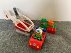 Duplo Ambulance Set met Auto & Helikopter, Kinderen en Baby's, Speelgoed | Duplo en Lego, Ophalen of Verzenden, Zo goed als nieuw