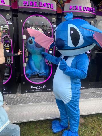 Stitch mascotte te huur 