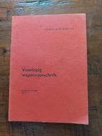 Wapenvoorschrift Winchester karabijn Rijkspolitie, Ophalen, Overige soorten, Nederland, Boek of Tijdschrift