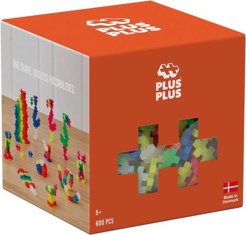 Plus-Plus Basic Neon 600 delige bouwset - 3311, Kinderen en Baby's, Speelgoed | Bouwstenen, Nieuw, Overige merken, Ophalen of Verzenden