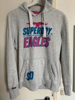 Superdry maat l hoodie grijs, Ophalen, Zo goed als nieuw, Grijs