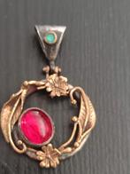 Antiek zilveren hanger, Overige voorstellingen, Ophalen of Verzenden, Zo goed als nieuw, Zilver