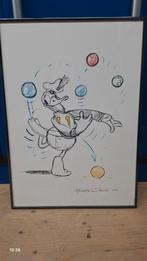 Ingelijste Donald Duck Poster - Mickey's Circus 1936, Ophalen of Verzenden