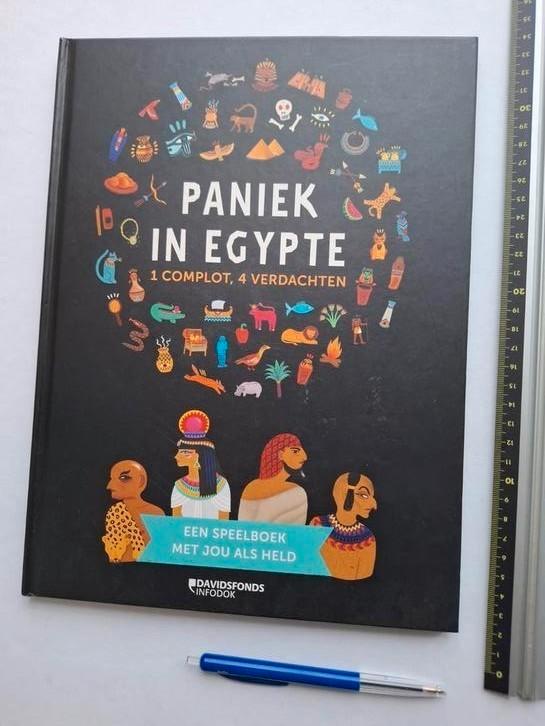 Stéphanie Vernet - Paniek in Egypte, Boeken, Kinderboeken | Jeugd | onder 10 jaar, Zo goed als nieuw, Ophalen of Verzenden