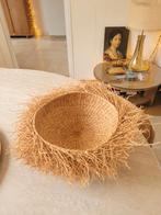 Geweven gras sisal mand schaal vetiver Madagascar, Huis en Inrichting, Ophalen of Verzenden, Rond, Riet