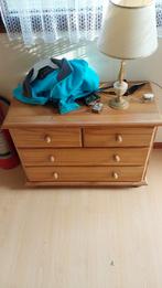 Grenen houten laden kasje, Huis en Inrichting, Kasten | Ladekasten, Gebruikt, Minder dan 100 cm, 25 tot 50 cm, 50 tot 100 cm