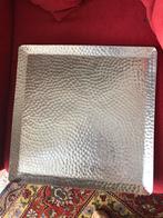 Dienblad 38 x 38 hamerslag design, Ophalen, Zo goed als nieuw