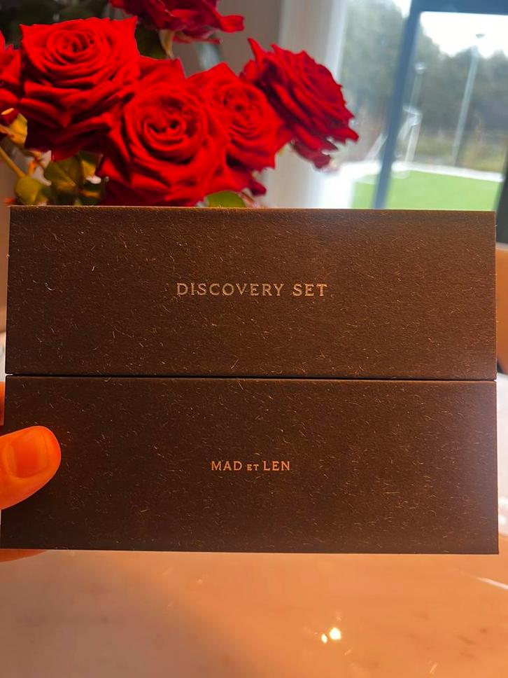 Discovery set van mad et len parfum, Sieraden, Tassen en Uiterlijk, Uiterlijk | Parfum, Gebruikt, Ophalen of Verzenden
