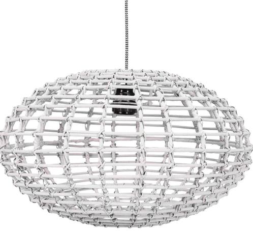 Rotan Hanglamp Kinderlamp Lamp Pumpkin Wit KidsDepot, Kinderen en Baby's, Kinderkamer | Inrichting en Decoratie, Nieuw, Lamp, Ophalen of Verzenden