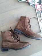 Enkellaarzen Gabor 39 bruin suede, Ophalen of Verzenden, Zo goed als nieuw, Bruin