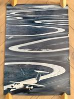 Vliegtuig Taxiën Slingerbaan Vliegveld Poster, Verzamelen, Posters, Ophalen of Verzenden, A1 t/m A3, Reclame, Rechthoekig Staand