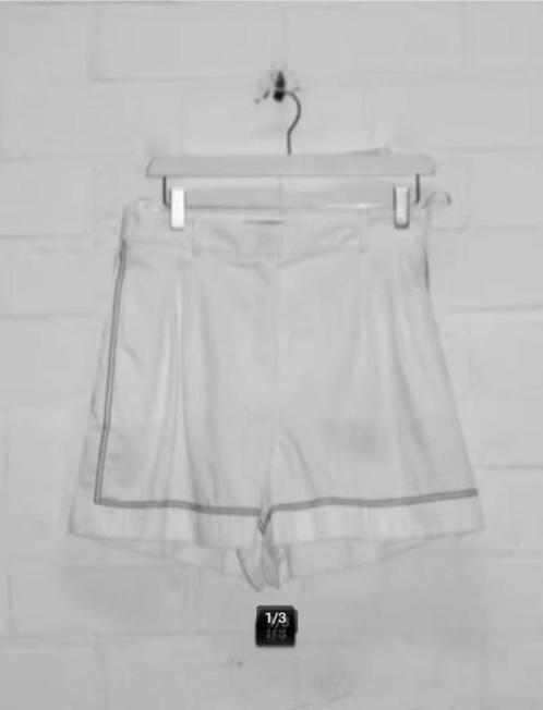 Joseph - Prachtige short maat 36 - Nieuw €395, Kleding | Dames, Broeken en Pantalons, Nieuw, Maat 36 (S), Wit, Kort, Ophalen of Verzenden