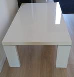 Salontafel Wit, Ophalen, Zo goed als nieuw, Rechthoekig, Minder dan 50 cm