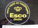 sticker Esco dealer logo tapijt tapijttegels, Verzenden, Zo goed als nieuw, Merk