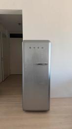 SMEG Koelkast - Space Grey Edition, Witgoed en Apparatuur, Koelkasten en IJskasten, Ophalen, Gebruikt, 200 liter of meer, 60 cm of meer