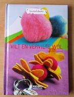 Vilt en Vervilte Wol - Amandine Dardenne - 2007, Hobby en Vrije tijd, Vilt, Gebruikt, Boek of Patroon, Ophalen of Verzenden, Nvt