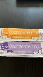 Twee opdrachtrollen van 5 meter, Ophalen of Verzenden, Zo goed als nieuw