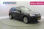 Bmw X3 Xdrive35i High executive automaat - Pano, Navi, Stoel, Automaat, Gebruikt, 109 €/maand, Zwart