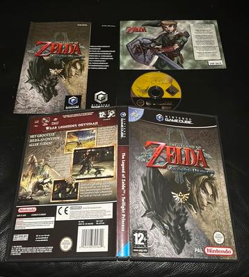 Nintendo GameCube • the legend of zelda twilight princess  beschikbaar voor biedingen