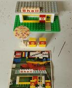 Lego 348 Shell Service Station uit 1971, Ophalen of Verzenden, Gebruikt, Complete set, Lego