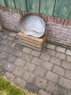 Te koop zinken zaaibak, Ophalen