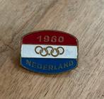 Olympische Spelen 1960 Speldje Nederland, Ophalen of Verzenden, Gebruikt, Sport, Speldje of Pin