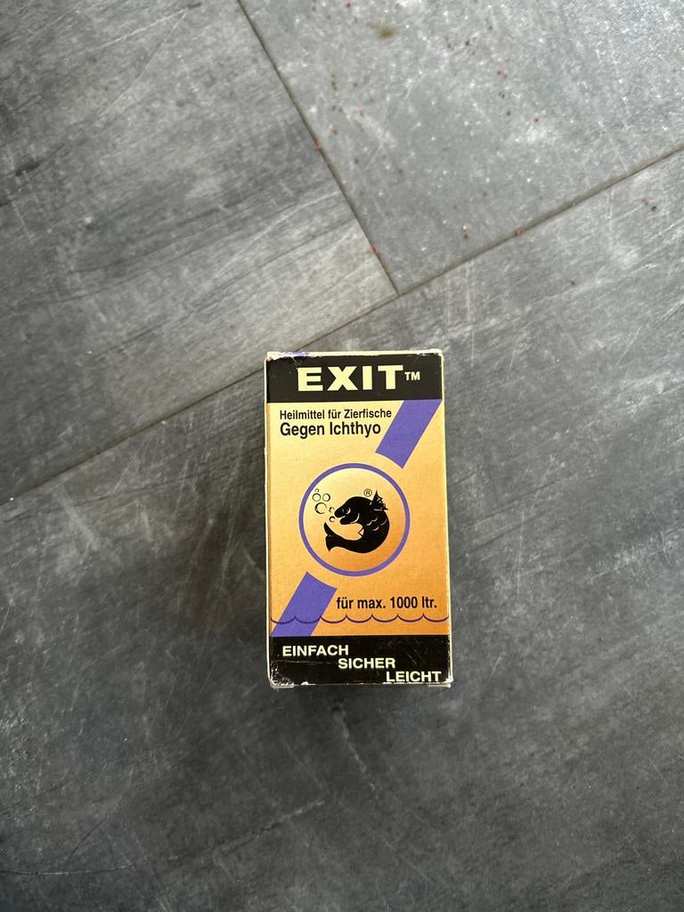 Exit vismedicijn, Ophalen of Verzenden