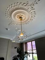Originele Giopato & Coombes "Bolle" hanglamp met 6 glazen bo, Nieuw, Ophalen of Verzenden, Glas, 75 cm of meer