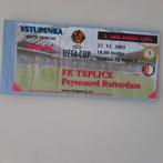 Feyenoord UEFA CUP uitwedstrijd Teplice Tsjechië, Ophalen of Verzenden, Feyenoord