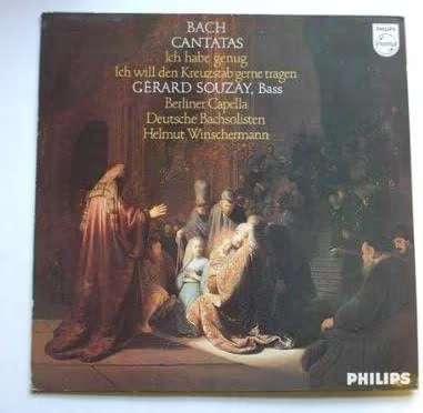 LP Bach - Gérard Souzay / Cantatas SAL 3767 Vinyl Elpee, Cd's en Dvd's, Vinyl | Klassiek, Nieuw in verpakking, Barok, Overige typen