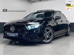 Mercedes-Benz A-klasse 180 Business Solution AMG Pano/Automa, Auto's, Gebruikt, 4 cilinders, Zwart, Bedrijf