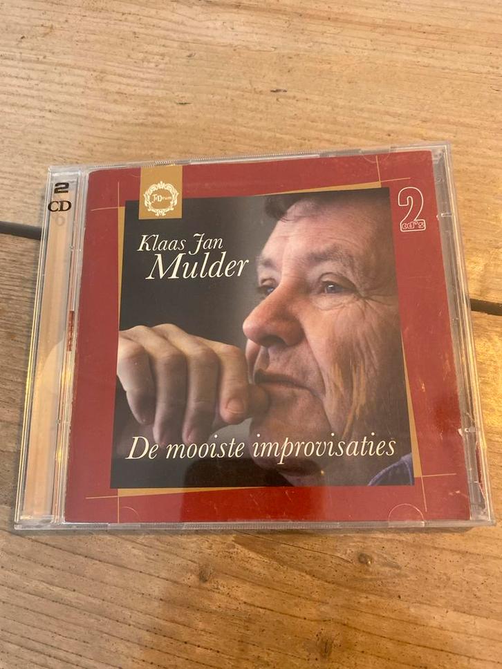 2CD Klaas Jan Mulder - de mooiste orgelimprovisaties, Cd's en Dvd's, Cd's | Klassiek, Gebruikt, Overige typen, Classicisme, Ophalen of Verzenden