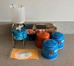 Campinggaz lamp bleuet 3x butaangas en 4 kousjes, Ophalen of Verzenden, Zo goed als nieuw
