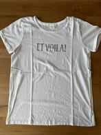 Et Voila shirt van Bien Bleu, maat S, Kleding | Dames, Wit, Ophalen of Verzenden, Zo goed als nieuw, Korte mouw
