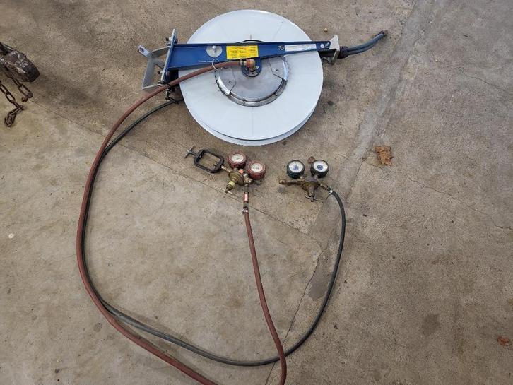 Gas en zuurstof haspel, Doe-het-zelf en Verbouw, Gereedschap | Lasapparaten, Gebruikt, Overige typen, 250 ampère of meer, Ophalen