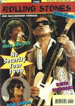 THE ROLLING STONES  MAGZINE - NO SECURITY TOUR 1999, Ophalen of Verzenden, Gelezen, Muziek, Film of Tv