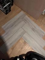 Pvc visgraat een 18 vierkante meter, Ophalen, Zo goed als nieuw, Grijs, Visgraat